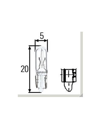 Ampoule HELLA 8GP 002 095-241