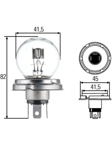 Ampoule, projecteur principal STANDARD