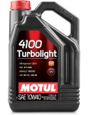 Huile moteur Motul 4100 Turbolight 10W40, 5L