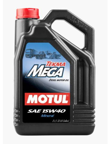 Huile moteur Motul Tekma Mega 15W40, 5L